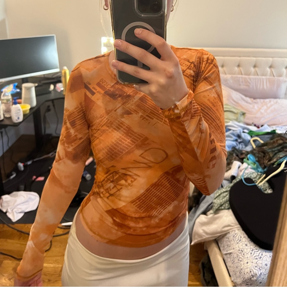 Y2K Mesh Top - Picture 4 of 4